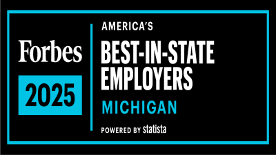 Bosch USA is awarded Forbes Best-in-State Employers in Michigan.