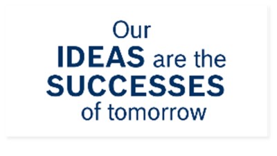 We are an excellent team. We live technical challenges. We create innovations that inspire people. Our ideas are the successes of tomorrow.