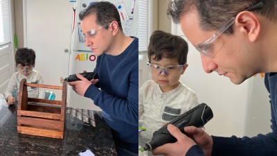 Fernando Porchas and his son Fernando Daniel