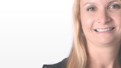 Close-up of Nicole Huard, smiling