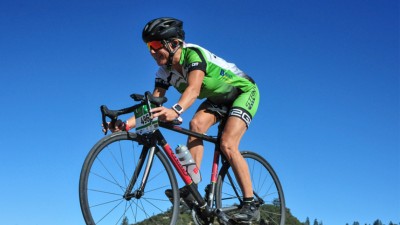 Cycling talent riding Bosch eBike